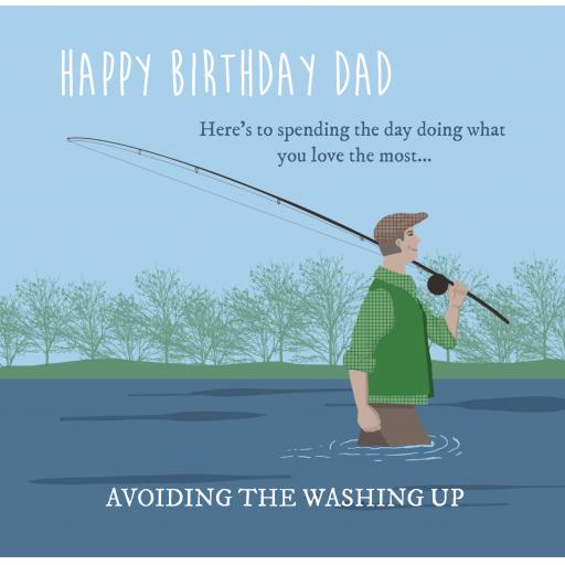 D2 Dad Fishing Birthday